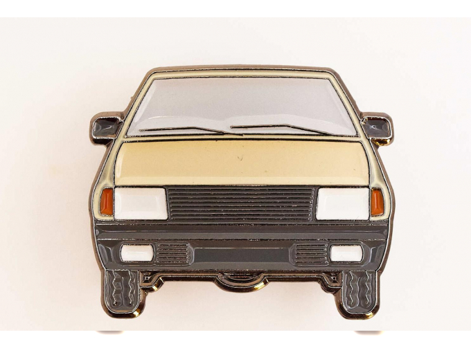 Значок "МОСКВИЧ 2141", бежевый