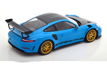 PORSCHE 911 (991 II) GT3 RS Weissach Package (2019), blue/black