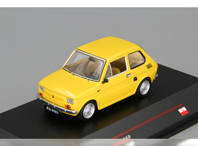 FIAT 126P (Maluch), light yellow