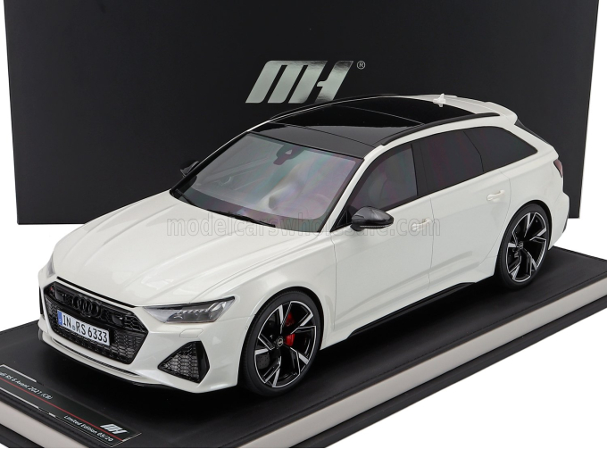 AUDI A6 Rs6 Avant (c8) Sw Station Wagon (2021), Glacier White