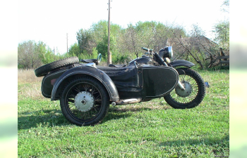 Днепр К-650 (МТ-8) мотоцикл с коляской (чёрный)