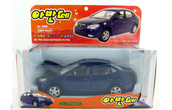 HYUNDAI Avante IV (Elantra IV), n.4658 1:34, синий