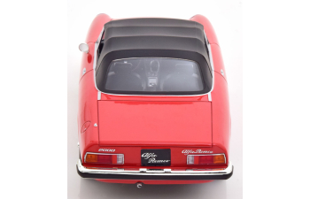 ALFA ROMEO 2000 Spider with removable Softtop (1978), red
