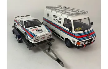 LANCIA 037 Rally & FIAT 242 + Trailer (1983)