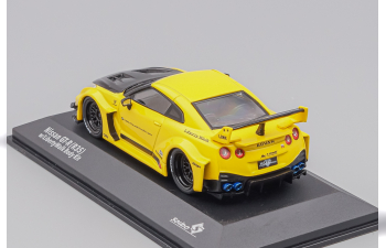 NISSAN Gt-r (r35) Lb Works Silhouette Coupe (2019), yellow / black