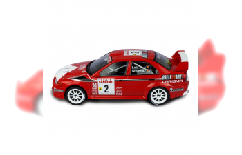 MITSUBISHI Carisma GT Evo VI #2 "Marlboro Mitsubishi Ralliart" Loix/Smeets 4 место Rally San Remo 1999