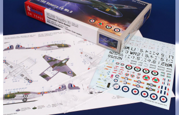 Сборная модель DH.100 Vampire FB Mk.9