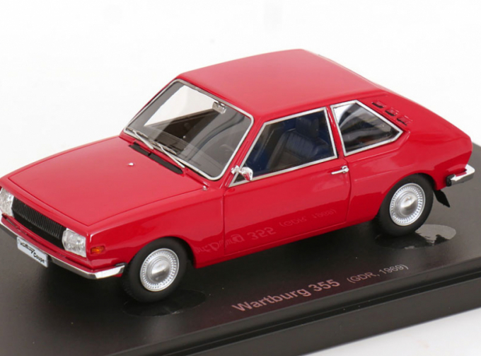 WARTBURG 355 GDR (1969), red