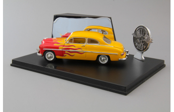 MERCURY Club Coupe Street Rod (1949), yellow / red