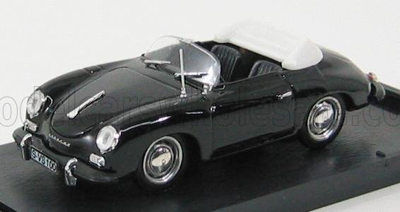 PORSCHE 356c Cabriolet 1952, Black