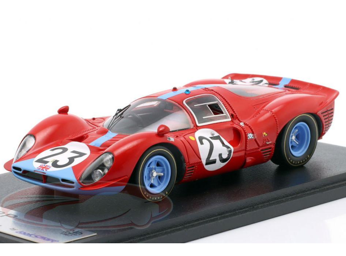 FERRARI 412 P Berlinetta №23 24h LeMans Richard Attwood, Piers Courage (1967)