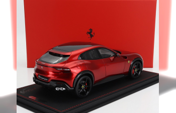 FERRARI Purosangue Suv (2022) - Con Vetrina - With Showcase, Rosso Magma - Red Met