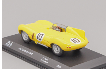 JAGUAR D-type 3.4l Team Ecurie Francorchamps #10 3rd (1955) Jacques Swaters / Johnny Claes, 24h Le Mans Collection