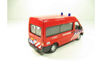 FORD Transit Brandweer, Junior Rescue 1:43, красный