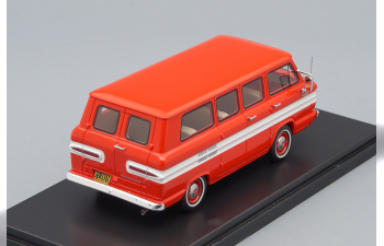 CHEVROLET Corvair Window Van (микроавтобус) 1963 Red/White