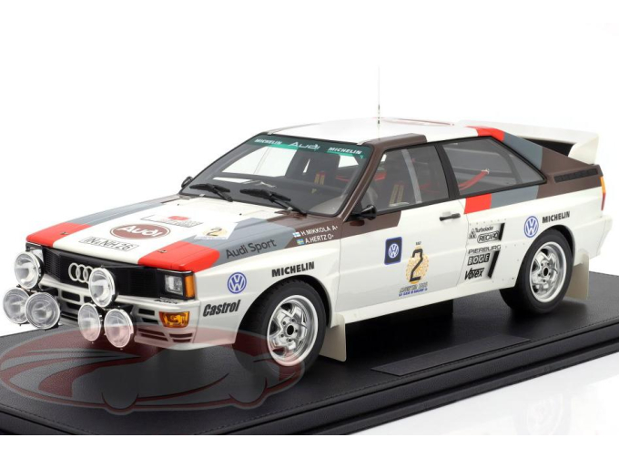 AUDI quattro A2 #2 Winner Rallye Argentina Mikkola, Hertz  (1983)