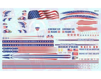 Набор декалей All American Graphics Custom Decals