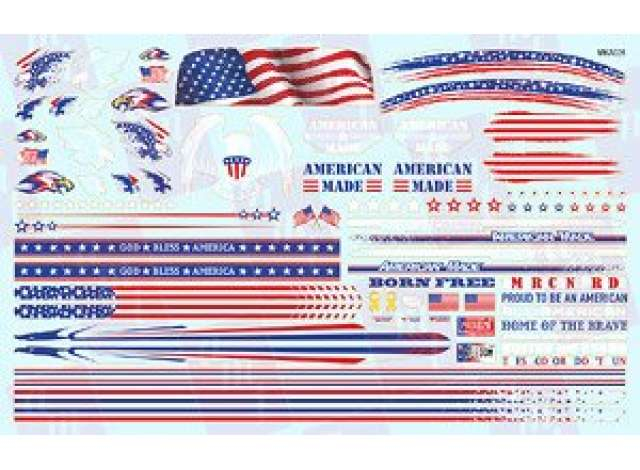 Набор декалей All American Graphics Custom Decals