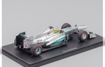 MERCEDES-BENZ No9 Australian GP Nico Rosberg F1 (2013), silver