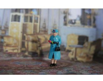 Фигурка Queen Elizabeth II, blue