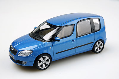 SKODA Roomster (2007), ocean blue metallic