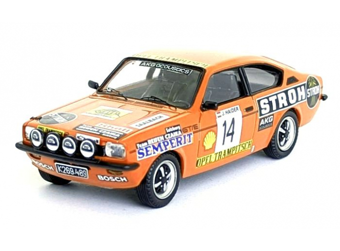 OPEL KadettGT/E #14 Haider/Pattermann Jänner Rally (1977)