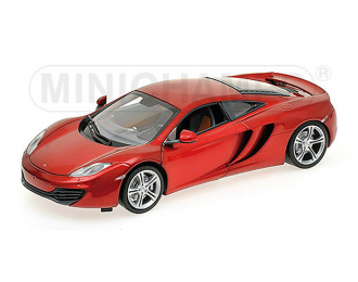 McLaren MP4-12C 2011 красный металлик