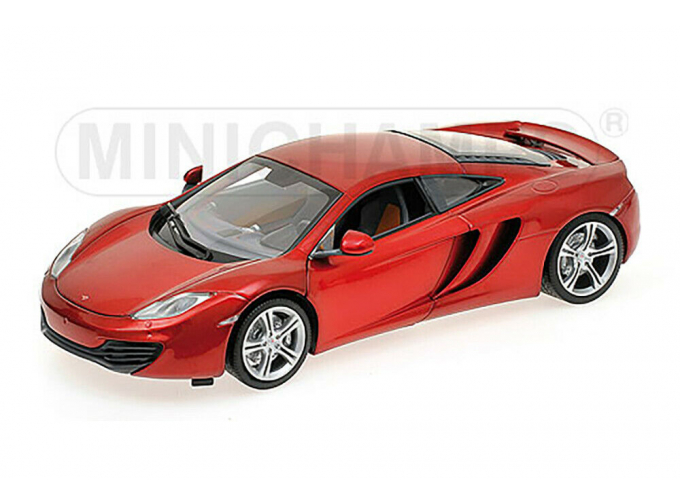 McLaren MP4-12C 2011 красный металлик