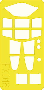 Окрасочная маска Американский истребитель Curtiss P-40B Warhawk
