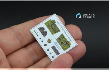 3D Декаль интерьера кабины P-40M Warhawk (Academy) (с 3D-печатными деталями)