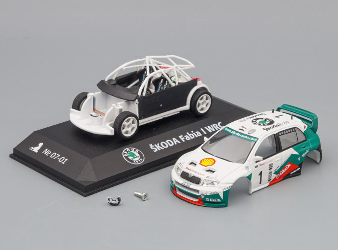 (Уценка!) SKODA Fabia WRC, white