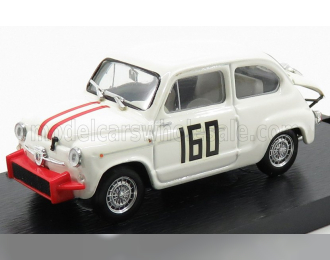 FIAT 600 850 TC ABARTH №160 PIEVE S.STEFANO (1962) PIERO FALORNI, WHITE