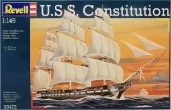 Сборная модель Американский фрегат USS Constitution