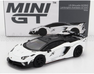 LAMBORGHINI Aventador Gt Evo Lb-works Silhouette Rhd (2019), White