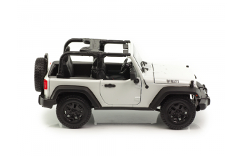 Jeep Wrangler 3d 2014 открытый белый