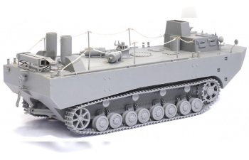 Сборная модель Panzerfahre Fahrendeck mit Gepanzerter Landwasserschlepper Prototype Nr. Ii