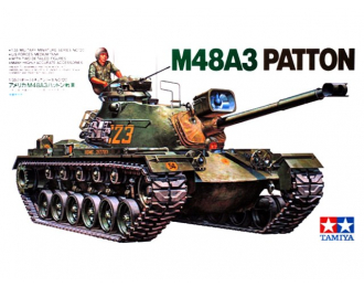 Сборная модель Амер.тяжелый танк M48A3 Patton, 1 фигура