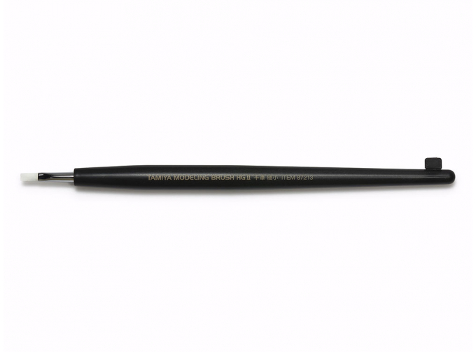 Кисть плоская очень маленькая / Tamiya Modeling Brush HG II Flat Brush (Extra Small)