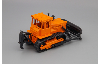 Трактор бульдозер Т-2, оранжевый