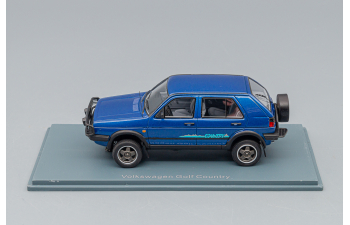 VOLKSWAGEN Golf 2 Country 4x4 1990, иlue metallic