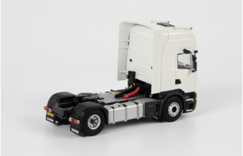 SCANIA R Topline 4x2, White Line 1:50, белый