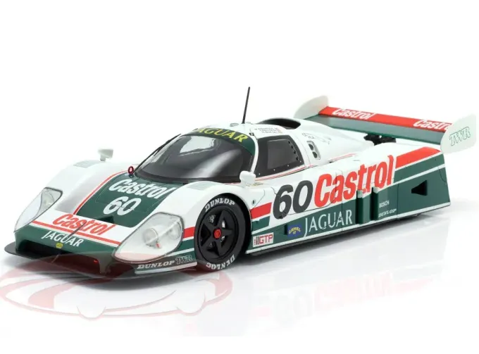 JAGUAR XJR-9 #60 Brundle / Boesel / Nielsen Winner 24h Daytona (1988), white / green / red
