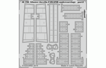 Фототравление Gloster Javelin FAW.9/9R undercarriage