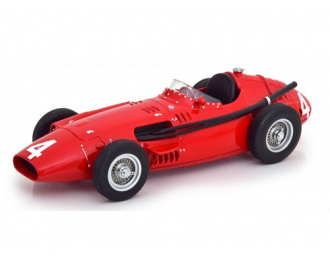 MASERATI 250F GP France 1957 #4 Behra, red