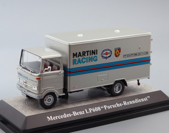 MERCEDES-BENZ LP608 Martini Porsche Service Truck, silver