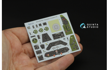 3D Декаль интерьера кабины TBD-1 Devastator (Trumpeter) (с 3D-печатными деталями)