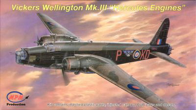 Сборная модель Самолет Wellington Mk.III