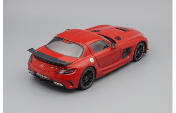 MERCEDES-BENZ SLS AMG 2013, red