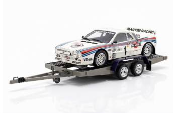 LANCIA 037 Rally & FIAT 242 + Trailer (1983)