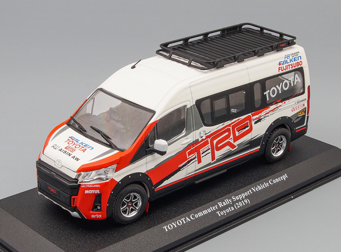 Toyota Commuter TRD - Team Toyota Gazoo Racing из серии Rallye Véhicules d'assistance